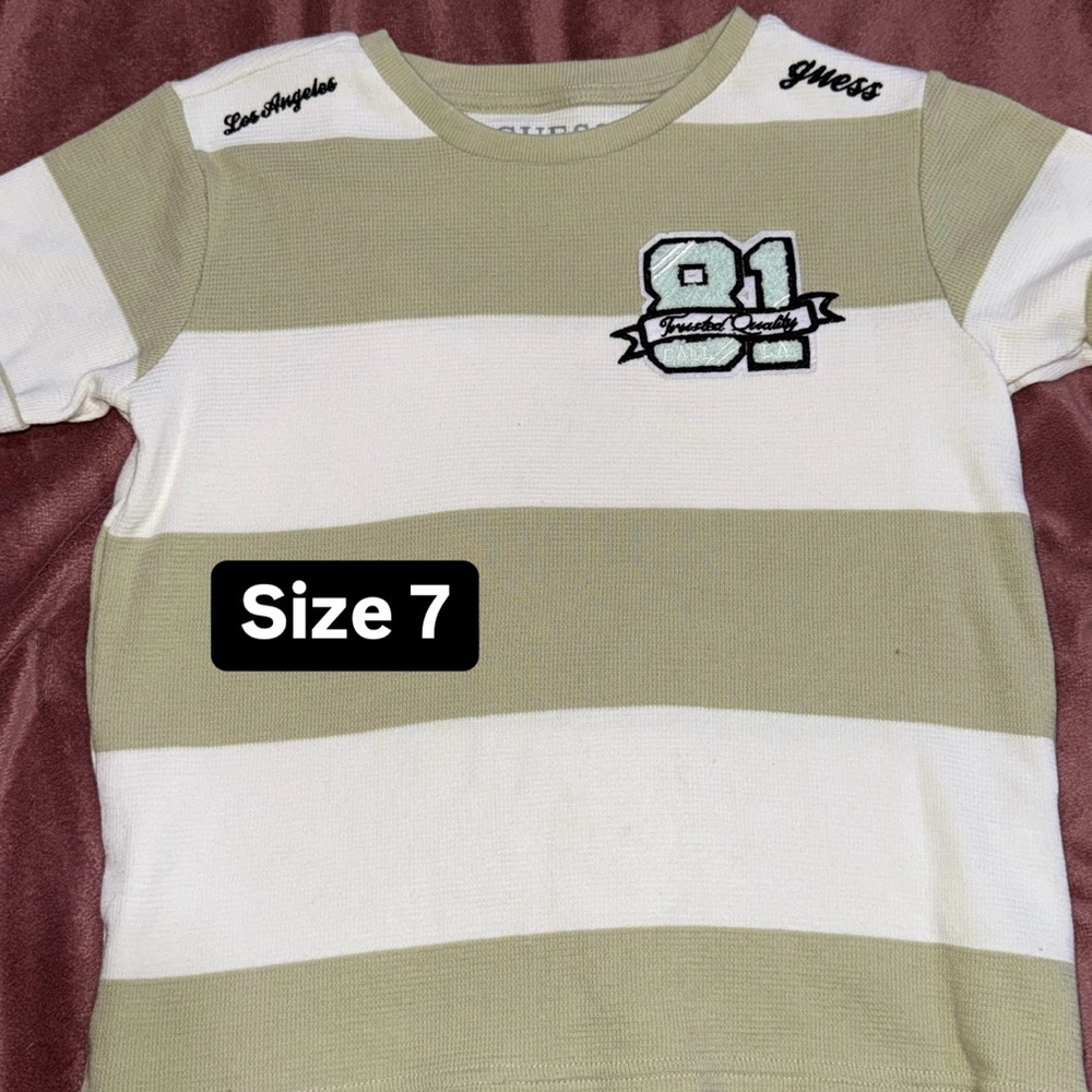 4 items GUESS boys lot size 7 and 8